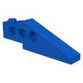 Lego Used - Technic Slope 6 x 1 x 1 2/3~ [Blue]