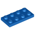 Lego NEW - Plate 2 x 4~ [Blue]