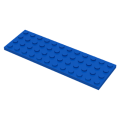 Lego NEW - Plate 4 x 12~ [Blue]