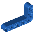 Lego Used - Technic Liftarm Modified Bent Thick L-Shape 3 x 5~ [Blue]