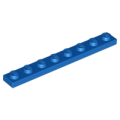 Lego NEW - Plate 1 x 8~ [Blue]