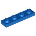 Lego NEW - Plate 1 x 4~ [Blue]