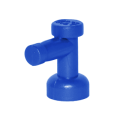 Lego NEW - Tap 1 x 1 without Hole in Nozzle End~ [Blue]
