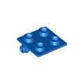 Lego NEW - Hinge Brick 2 x 2 Top Plate~ [Blue]