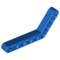 Lego Used - Technic Liftarm Modified Bent Thick 1 x 9 (6 - 4)~ [Blue]