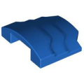 Lego NEW - Wedge 4 x 3 Stepped No Studs~ [Blue]