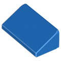 Lego NEW - Slope 30 1 x 2 x 2/3~ [Blue]