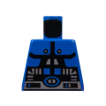 Lego Used - Torso Space Spyrius Pattern~ [Blue]