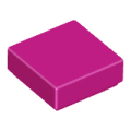 Lego NEW - Tile 1 x 1 with Groove~ [Magenta]