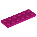 Lego NEW - Plate 2 x 6~ [Magenta]
