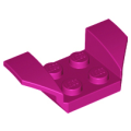 Lego NEW - Vehicle Mudguard 2 x 4 with Flared Wings~ [Magenta]