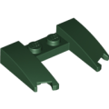 Lego NEW - Wedge 3 x 4 x 2/3 Curved with Cutout~ [Dark Green]