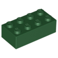 Lego NEW - Brick 2 x 4~ [Dark Green]