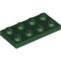 Lego NEW - Plate 2 x 4~ [Dark Green]