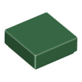 Lego NEW - Tile 1 x 1~ [Dark Green]