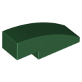 Lego Used - Slope Curved 3 x 1~ [Dark Green]