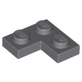 Lego NEW - Plate 2 x 2 Corner~ [Dark Bluish Gray]