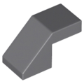 Lego NEW - Slope 45 2 x 1 with Cutout without Stud~ [Dark Bluish Gray]