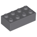 Lego NEW - Brick 2 x 4~ [Dark Bluish Gray]