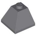 Lego NEW - Slope 45 2 x 2 Double Convex Corner~ [Dark Bluish Gray]