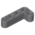 Lego NEW - Technic Liftarm Modified Bent Thick L-Shape 2 x 4~ [Dark Bluish Gray]