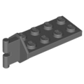 Lego Used - Hinge Plate 2 x 4 with Articulated Joint - Male~ [Dark Bluish Gray]