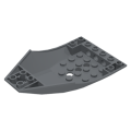 Lego NEW - Cockpit 10 x 6 x 2 Curved~ [Dark Bluish Gray]