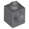 Lego NEW - Technic Brick 1 x 1 with Hole~ [Dark Bluish Gray]
