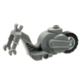 Lego NEW - Flywheel Stuntz Riding Cycle with Light Bluish Gray Rear Wheel and B~ [Dark Bluish Gray]