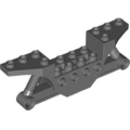 Lego NEW - Vehicle Base 2 x 10 with 4 Pin Holes (Quad Bike Half)~ [Dark Bluish Gray]