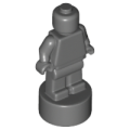 Lego NEW - Minifigure Utensil Statuette / Trophy~ [Dark Bluish Gray]