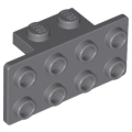 Lego Used - Bracket 1 x 2 - 2 x 4~ [Dark Bluish Gray]