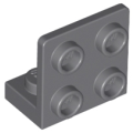 Lego NEW - Bracket 1 x 2 - 2 x 2 Inverted~ [Dark Bluish Gray]