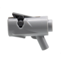 Lego NEW - Minifigure Weapon Gun Mini Blaster / Shooter with Dark Bluish Gray ~ [Light Bluish Gray]