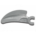 Lego NEW - Barb / Claw / Horn / Tooth with Clip Curved~ [Light Bluish Gray]
