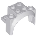 Lego NEW - Vehicle Mudguard 4 x 2 1/2 x 2 1/3 with Arch Round~ [Light Bluish Gray]