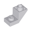 Lego NEW - Slope Inverted 45 2 x 1 with 2/3 Cutout~ [Light Bluish Gray]