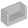 Lego NEW - Panel 1 x 2 x 1 with Rounded Corners and 2 Sides~ [Light Bluish Gray]