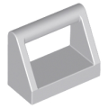 Lego Used - Tile Modified 1 x 2 with Bar Handle~ [Light Bluish Gray]