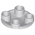 Lego Used - Plate Round 2 x 2 with Rounded Bottom (Boat Stud)~ [Light Bluish Gray]
