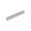 Lego NEW - Technic Brick 1 x 10 with Holes~ [Light Bluish Gray]