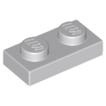 Lego NEW - Plate 1 x 2~ [Light Bluish Gray]
