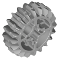 Lego Used - Technic Gear 20 Tooth Double Bevel~ [Light Bluish Gray]