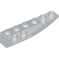 Lego NEW - Wedge 6 x 2 Inverted Right~ [Light Bluish Gray]