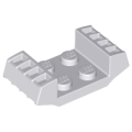 Lego NEW - Plate Modified 2 x 2 with Vents~ [Light Bluish Gray]