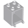 Lego NEW - Container Box 2 x 2 x 2~ [Light Bluish Gray]