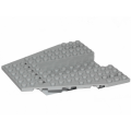 Lego NEW - Vehicle Base 12 x 12 x 1 1/3 with 8 x 4 Recessed Center and 8 Holes~ [Light Bluish Gray]