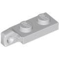 Lego NEW - Hinge Plate 1 x 2 Locking with 1 Finger on End without Bottom Groov~ [Light Bluish Gray]