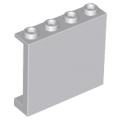 Lego Used - Panel 1 x 4 x 3 with Side Supports - Hollow Studs~ [Light Bluish Gray]