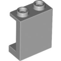 Lego NEW - Panel 1 x 2 x 2 with Side Supports - Hollow Studs~ [Light Bluish Gray]